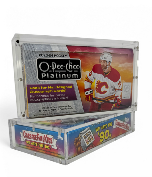 Non-Sport (and Sport) Collector Acrylic Display Box – Stackable Showcase