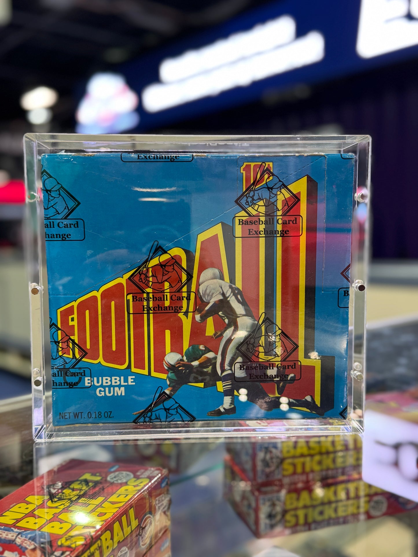 Cello Box Shallow Acrylic Display Case – Magnetic, Stackable Collector Box