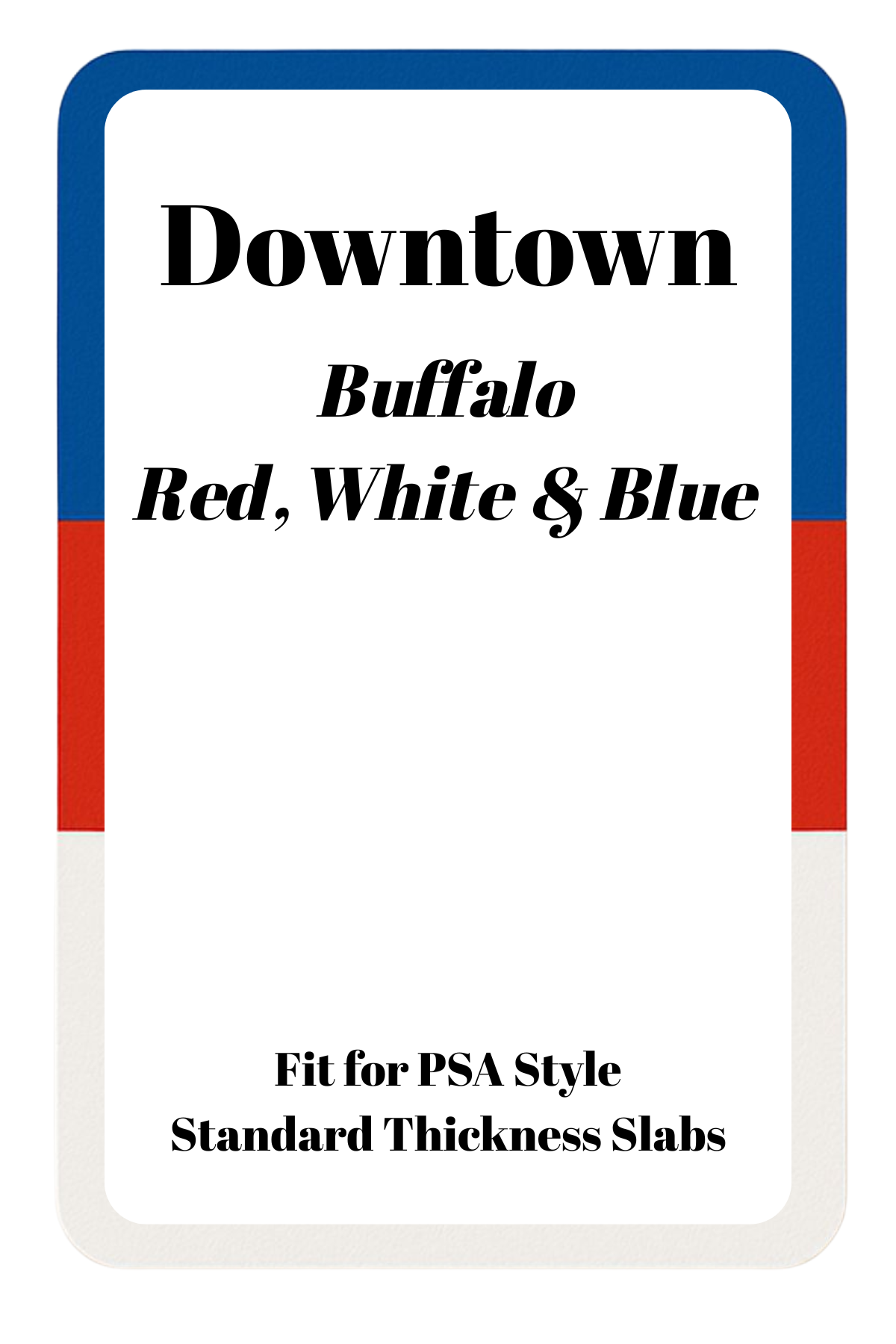 Downtown Silicone PSA Slab Bumper – Team Color Protection for Graded Cards