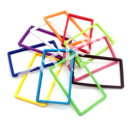 Primary Edge Solid Color PSA Slab Bumper – Protective Silicone for Graded Cards