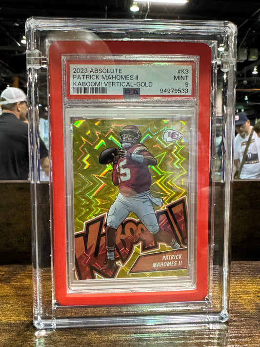 PSA-Style Graded Card Display Case with Silicone Bumper – Acrylic Magnetic Holder