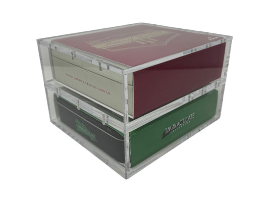 Immaculate NT Acrylic Display Box – Stackable Showcase for National Treasures & Immaculate Boxes