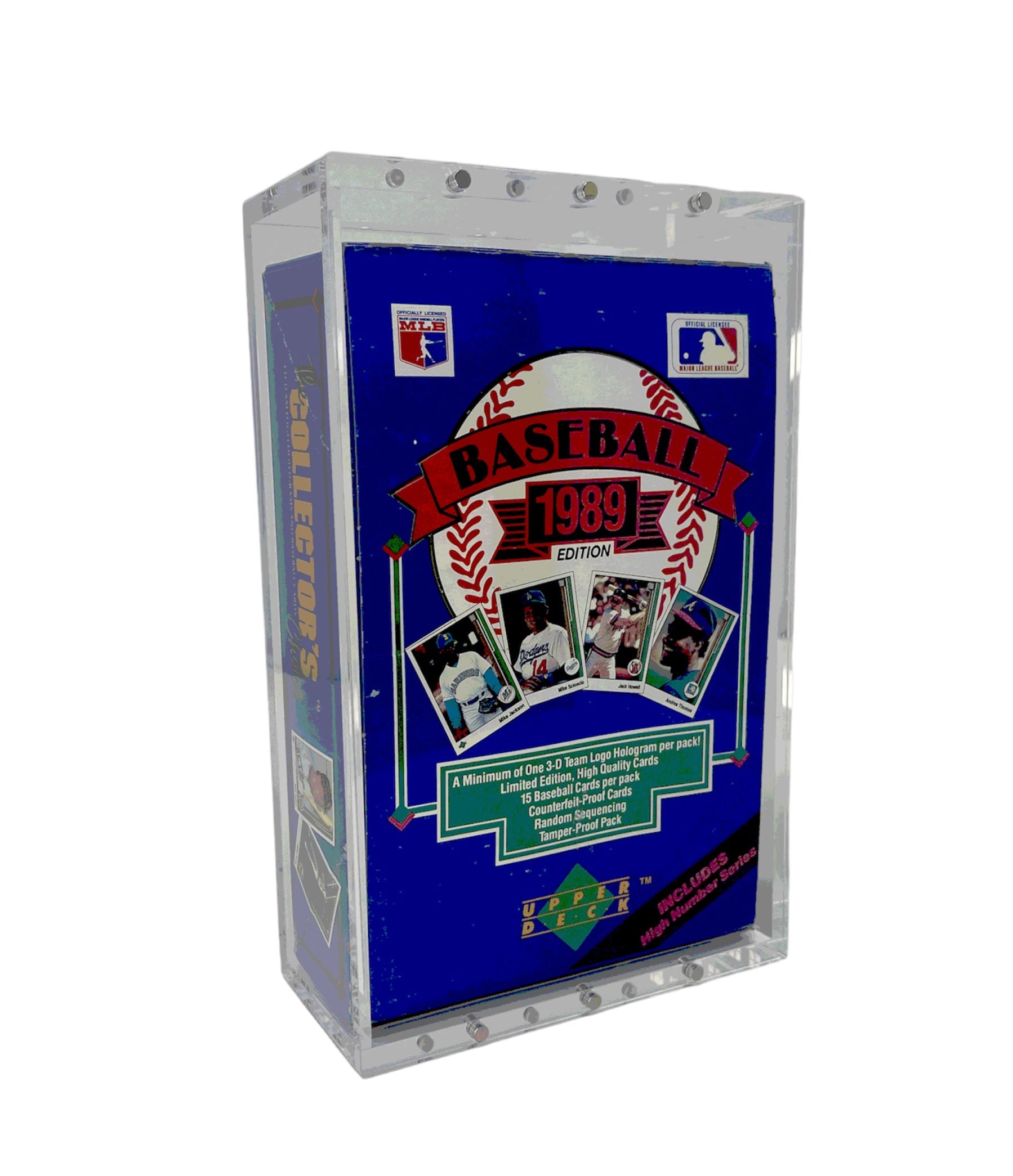 Chrome Foil Deep Acrylic Box Magnetic, Stackable Display Case Titan Display Chrome Foil Deep Acrylic Box Magnetic, Stackable Display Case Titan Display
