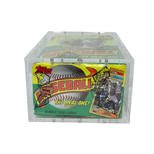 Wax Deep Acrylic Box – Magnetic, Stackable Display Case