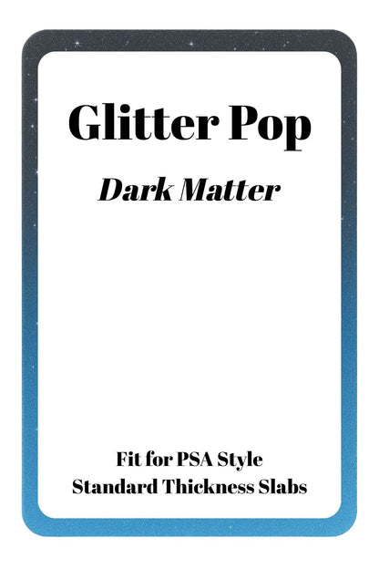 Glitter Pop Silicone PSA Slab Bumper – Sparkle Protection for Graded Cards