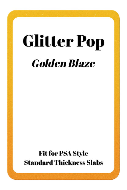 Glitter Pop Silicone PSA Slab Bumper – Sparkle Protection for Graded Cards