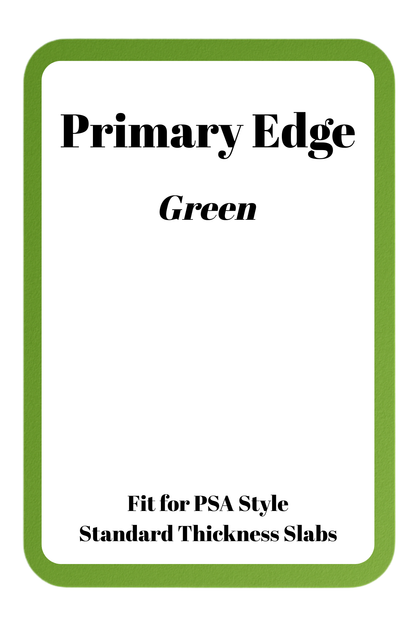 Primary Edge Solid Color PSA Slab Bumper – Protective Silicone for Graded Cards