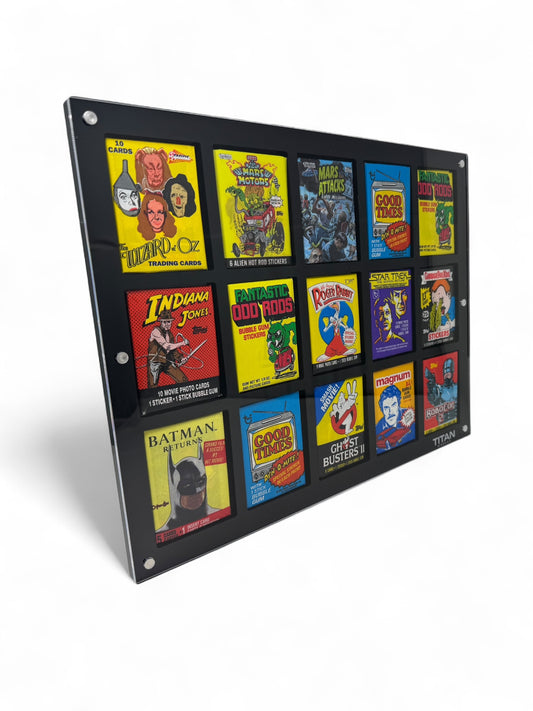 15 Pack Wall Horizontal Display Frame