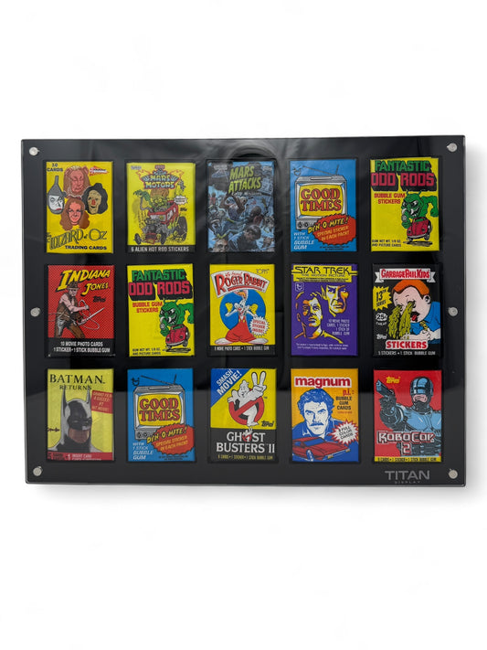 15 Pack Wall Horizontal Display Frame
