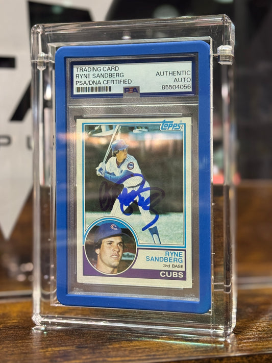 Graded Card Display Case w/ Silicone Bumper for PSA Style Slabs