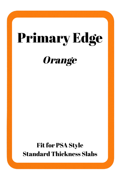 Primary Edge Solid Color PSA Slab Bumper – Protective Silicone for Graded Cards