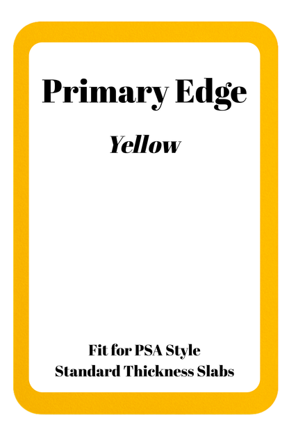 Primary Edge Solid Color PSA Slab Bumper – Protective Silicone for Graded Cards